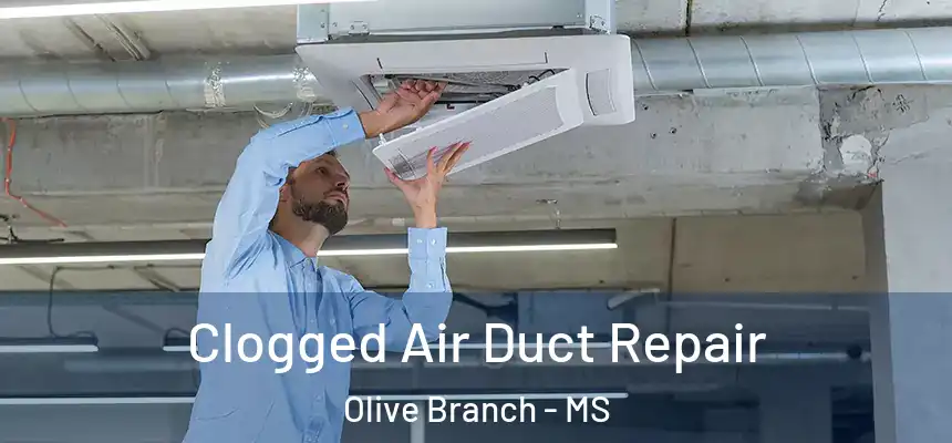 Clogged Air Duct Repair Olive Branch - MS