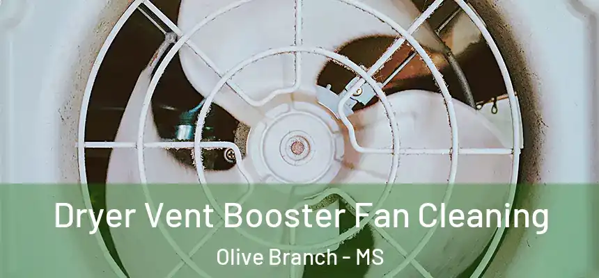 Dryer Vent Booster Fan Cleaning Olive Branch - MS