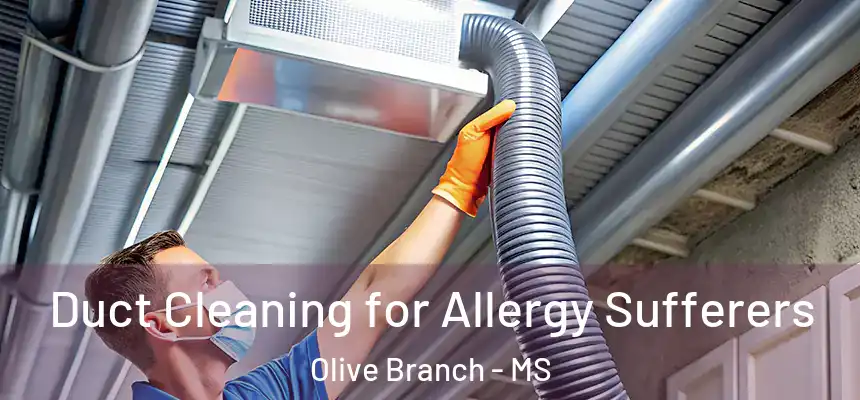  Duct Cleaning for Allergy Sufferers Olive Branch - MS